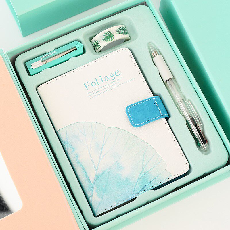 Hand book small fresh Korean version of the cute suit girl with buckle fine beauty exquisite literary girlfriend birthday gift