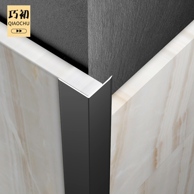 L-type aluminum alloy edge bar tile angle angle angle angle angle angle decoration bar floor pressure bar