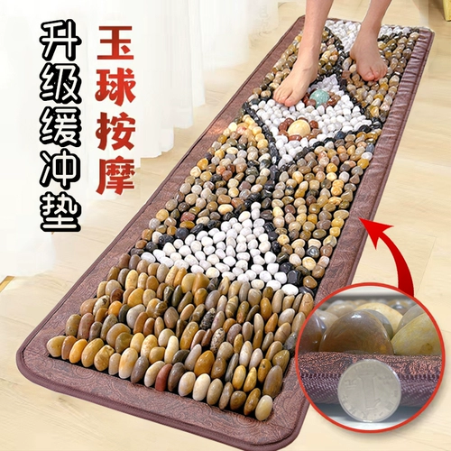 Высоко -элитный натуральный дождь цветок каменной подушка с массаж