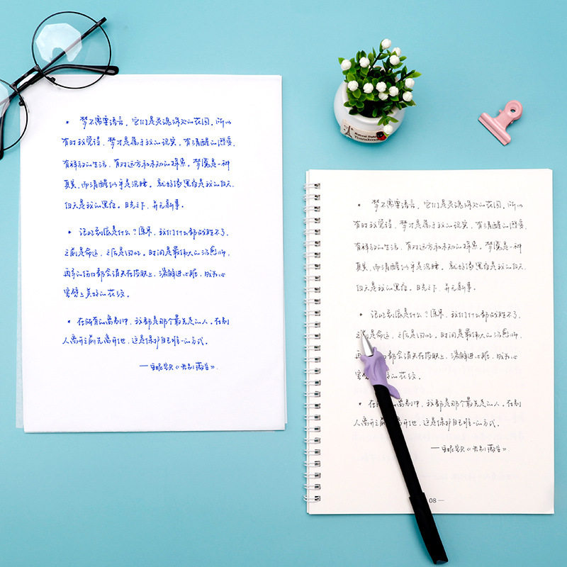 Calligraphy Practice Book for Girls with Beautiful and Fresh Handwriting Style, Suitable for Adults and College Students, Cursive Script with Grooves for Repeated Use, Beginner's Guide to Hard Pen Calligraphy, Calligraphy Practice Tool for Adults, Ballpoint Pen Practice Book for Boys