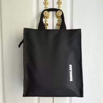 Tote bag Canvas hand carry large capacity portable student waterproof hand carry bag Canvas bag Carry book bento with bento bag