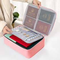 Girl heart ID bag Home Multi-Function Card bag travel passport account book Portable storage bag