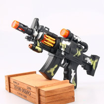  Childrens toy gun Pistol boy child baby electric music sound and light toy submachine gun 1-2-3-6 years old