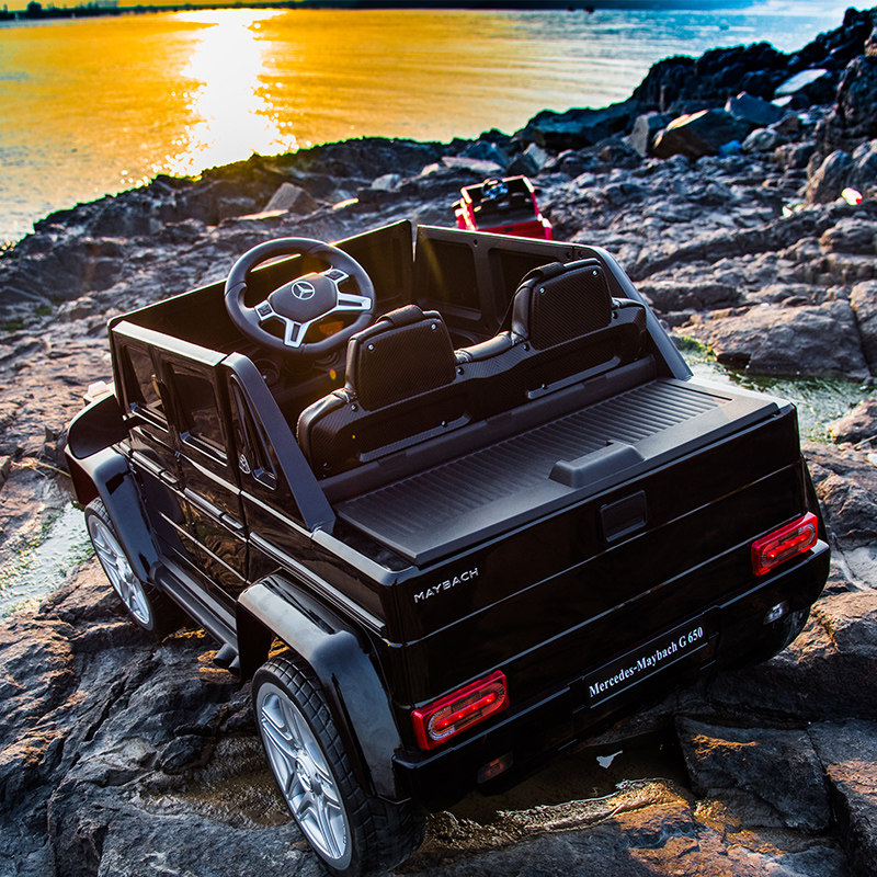 Mercedes-Benz Big g children's electric car four-wheel remote control car 4-wheel drive child baby toy car can sit on adult double seat