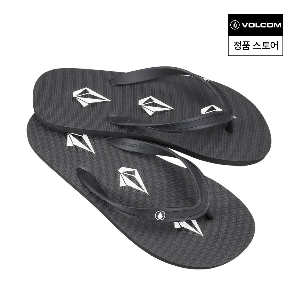 VOLCOM Men's Beach Shoes South Korea Direct Sales Holiday Seaside herringbone slippers AS1807BVC 