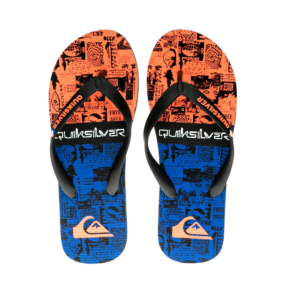 QUIKSILVER MALE BEACH SHOES SOUTH KOREA DIRECT SEASIDE CASUAL CLIP FEET HERRINGBONE AS1475XQS 