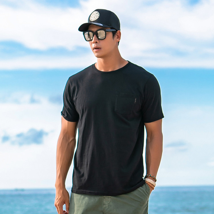 RIPCURL Comfort Sports Casual Men T-Shirt Beach Outdoor Sunscreen Surfing MST466BRC 