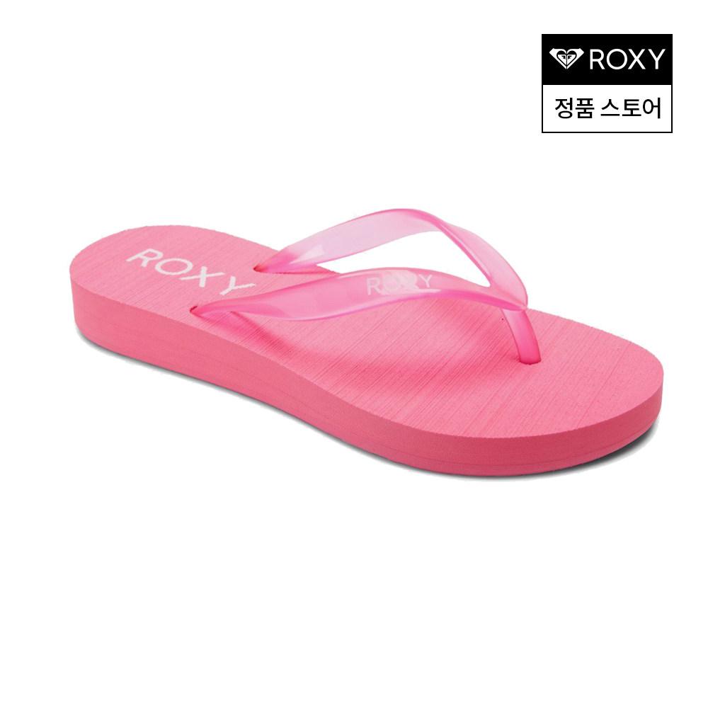 ROXY Beach Shoes South Korea Direct Marketing Resort Seaside Casual Fashion Clip herringbone slippers AS1804HRX 