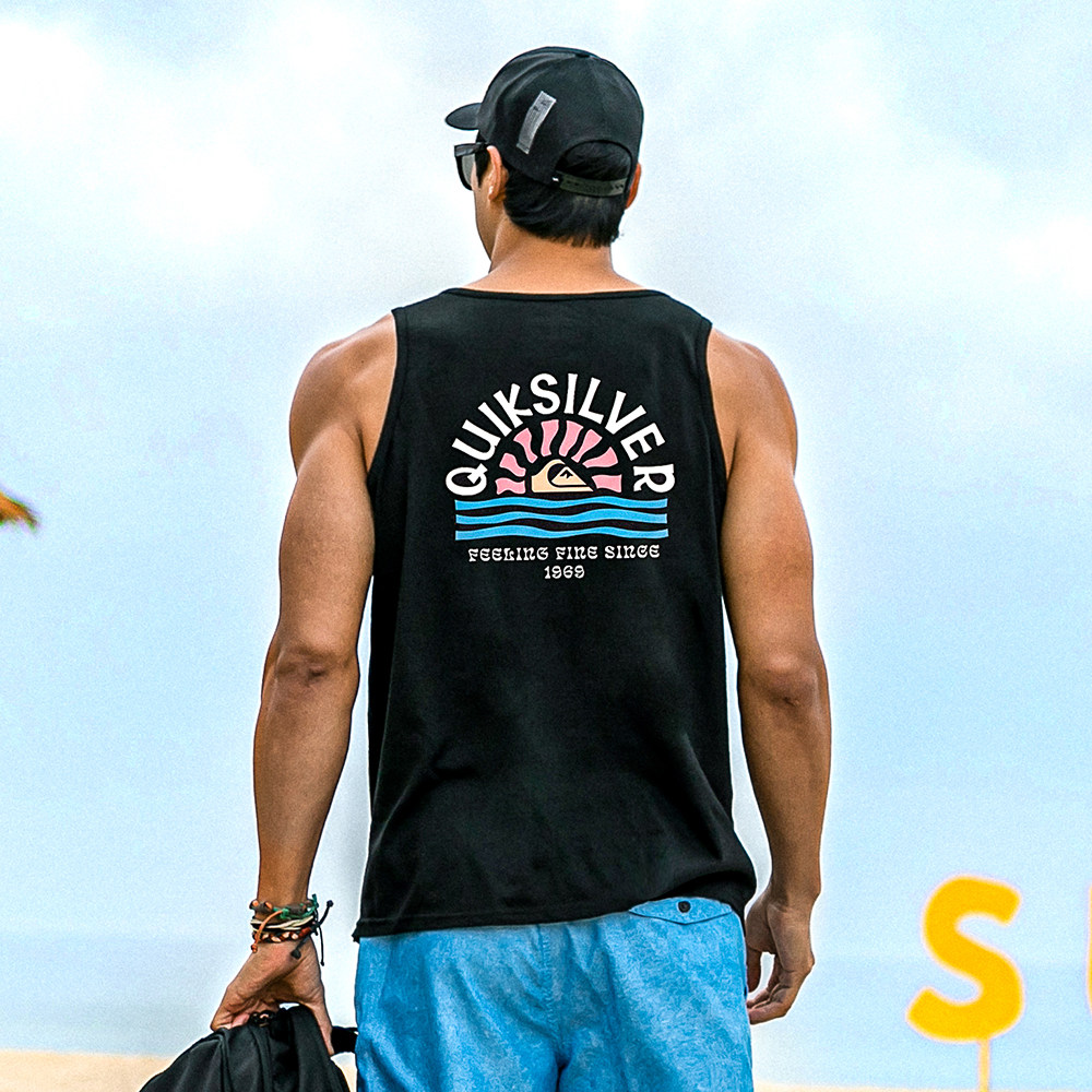 QUIKSILVER MALE Vest South Korea Straight Mail Sports Casual Comfort T-shirt MST640KQS 