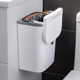 Trash can bathroom toilet wall-mounted household slits