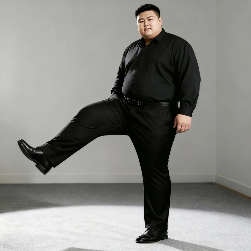 Summer Plus-Size Drapey High-End Casual Pants Business Dress Pants Men's Formal Wear Extra Large Elastic Straight-Leg Pants Summer Plus-Size Drapey High-End Casual Pants Business Dress Pants Men's Formal Wear Extra Large Elastic Straight-Leg Pants