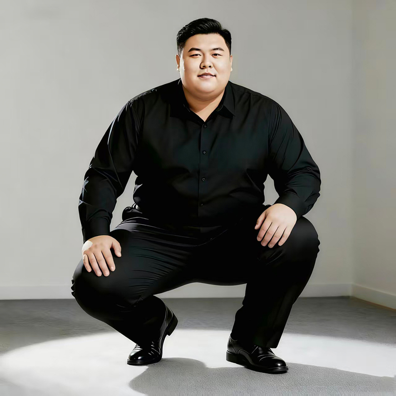 Plus-Size Men's Dress Pants, Business Casual Pants for Big and Tall Men, Extra Large Size, Loose Fit, Slimming Long Pants, Suit Pants for Summer Plus-Size Men's Dress Pants, Business Casual Pants for Big and Tall Men, Extra Large Size, Loose Fit, Slimming Long Pants, Suit Pants for Summer