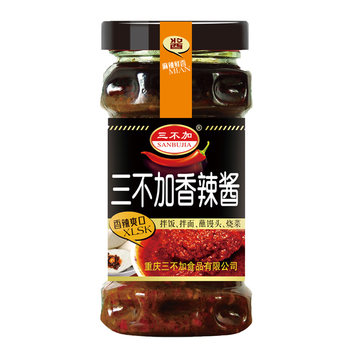 Three-No-Spice Chili Sauce, Chili Sauce for Rice, Noodles, Dipping Sauce for Steamed Buns, and Cooking