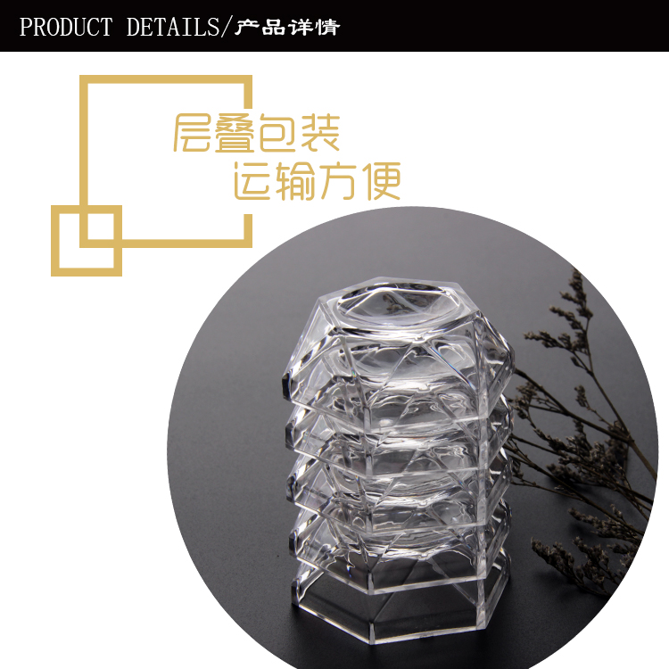 Joe transparent acrylic crystal ball base wind water polo furnishing articles glass ball display jin hao