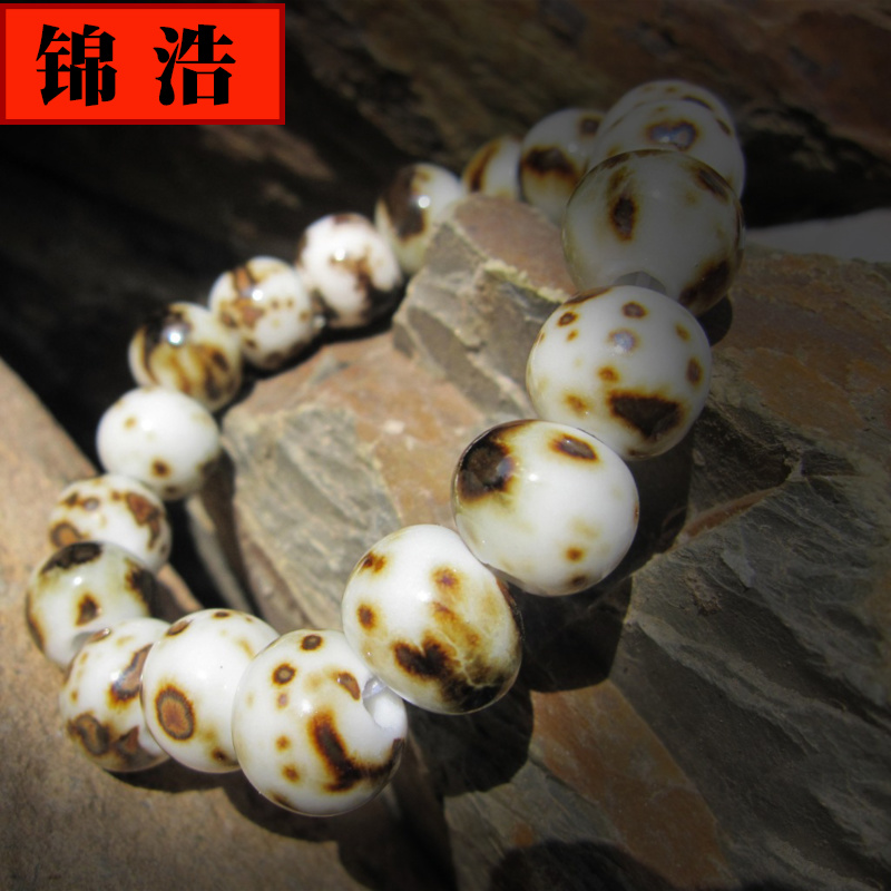 Jin hao ceramic bracelet with A comfortable summer accessories ceramics produced two glazing process color ceramic coffee metres