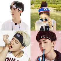 Hair with female net Infrared out short hair stop Sweahan Fashion movement light and thin protective head with fitness men and women anti-slip