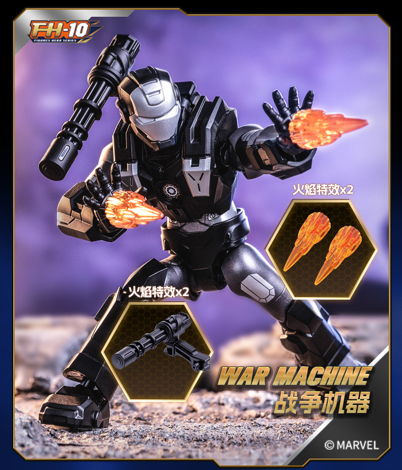 1/9 Stück BLOKEES Marvel Avengers Blind Box Spielzeug 10 cm Iron Man MK50 Spider-Man Loki Hulkbuster Actionfigur Bausteinspielzeug – Detail 12