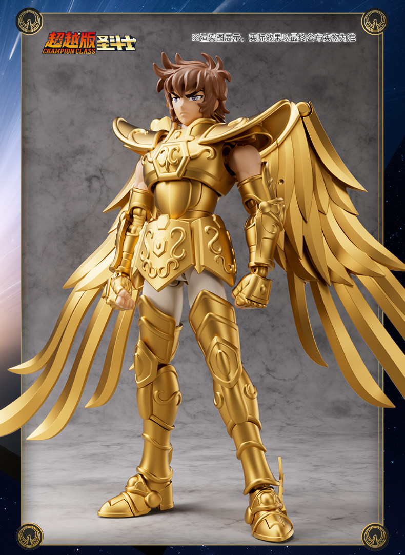 Original Anime Saint Seiya Modellbausatz Spielzeug Saint Seiya Phoenix Ikki Gemini Saga Shura Camus Actionfigur Zusammenbaubares Sammlerstück – Detail 26