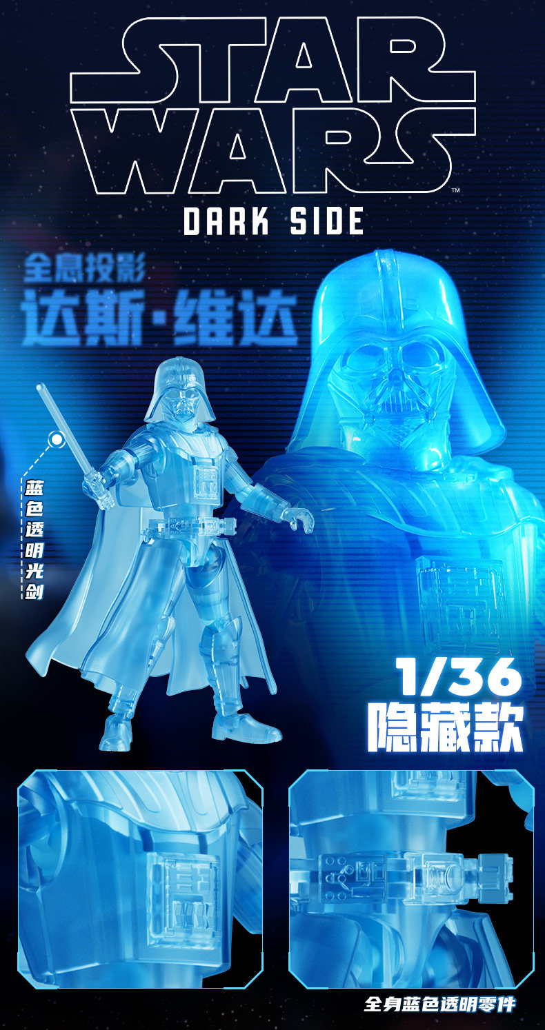 Original Blokees Star Wars The Mandalorian GV01-GV03 Ahsoka Din Djarin Blind Box Sets Actionfigur Halloween Modell Spielzeug Geschenk – Detail 17