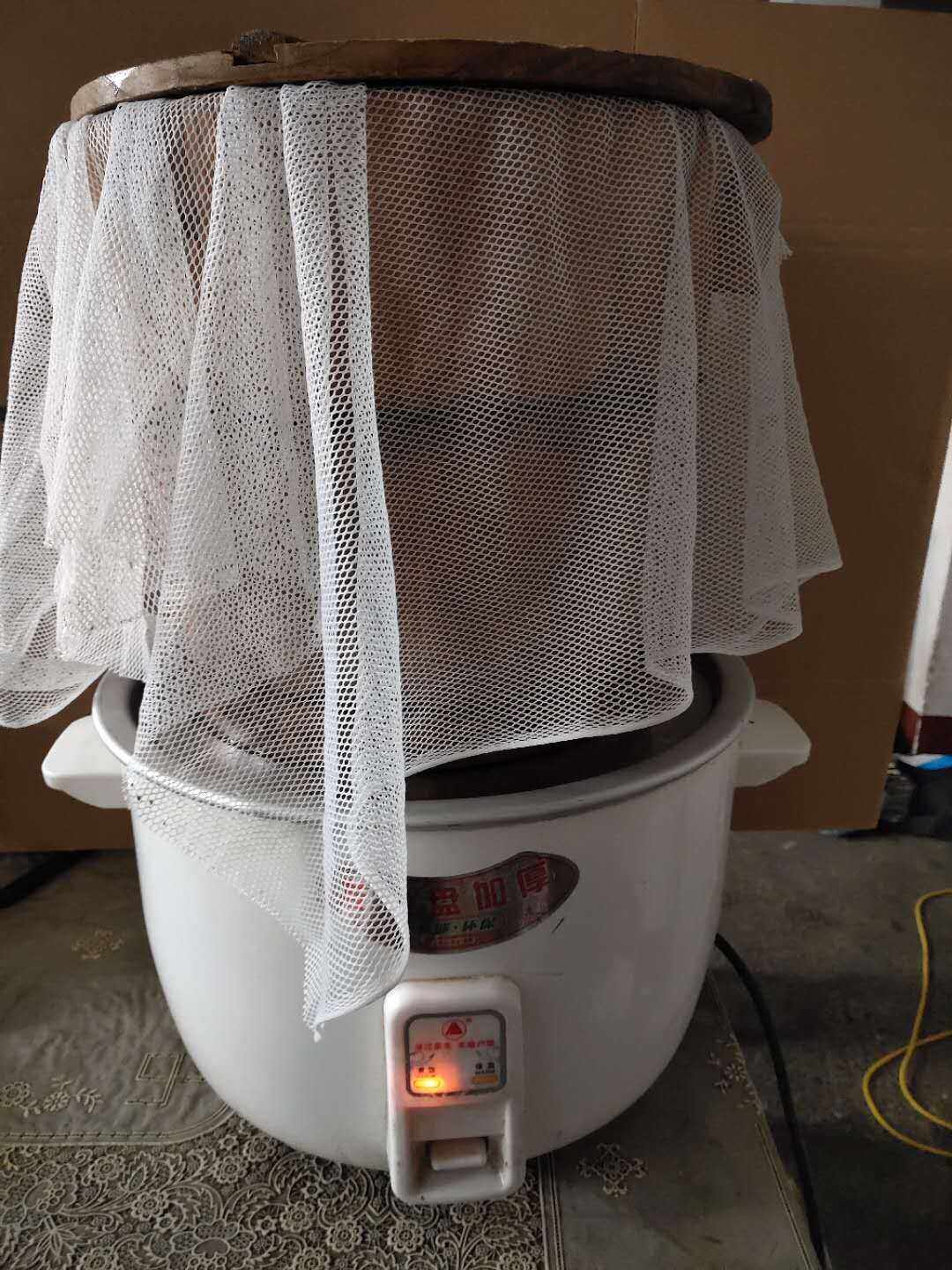 Mesh gauze Taiwan rice ball sushi steamed rice wooden barrel not rice stick rice ball special gauze steamed rice gauze