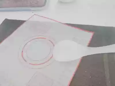 Taiwan rice ball pressure rice stick rice stick rice stick rice ball material tool non-stick rice plastic food spoon