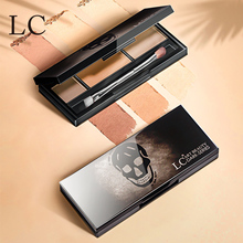 LC云雾造型自然眉粉女防水自然三色多用