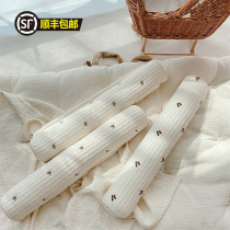 South Korea imported malolotte baby cylindrical soothing pillow side sleeping anti-mite and anti-sensitive crib fence long strip