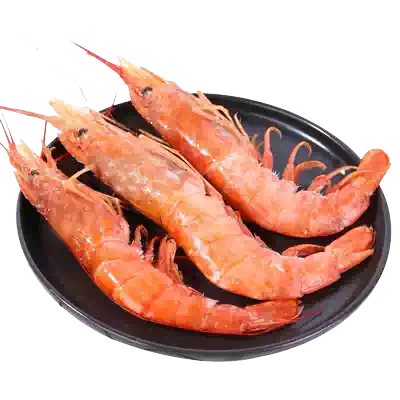 Fresh frozen Argentine big red shrimp, sea shrimp, seafood, aquatic products, fresh frozen super large sea shrimp, 4 kg box