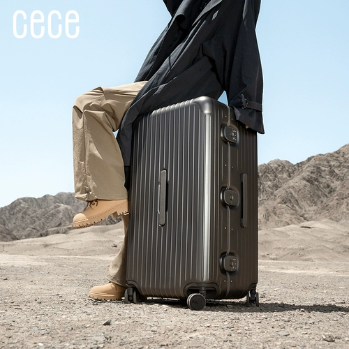 Вместительный и большой чемодан, коробка, увеличенная толщина