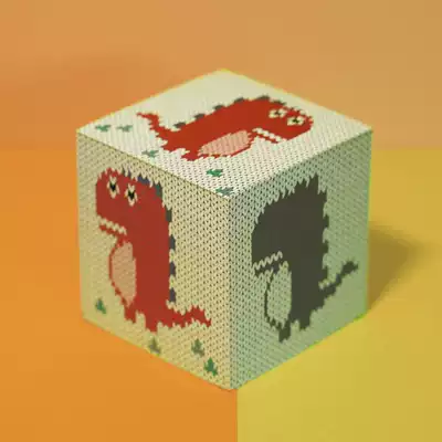 Yishu cultural and creative post-it note creative cartoon cute girl Korean ins style post-it note paper literary and artistic small fresh