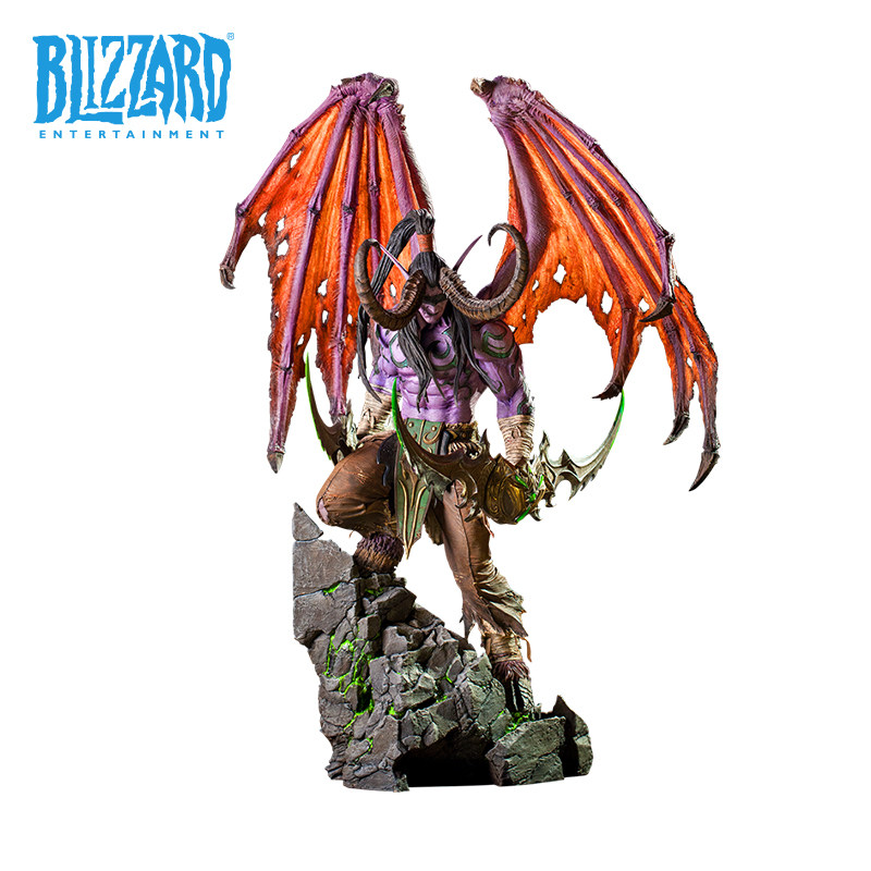 blizzard Blizzard official surrounding World of Warcraft Illidan statue model ornaments