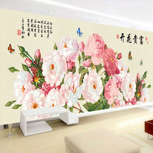 Бриллиантовая живопись 2022 Новая 5D Гостиная полная бриллиантовая цветочная цветочка богатая кросс -штифта гостиная с бриллиантами масонство.