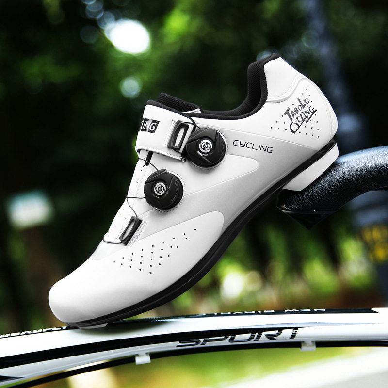 New direct-selling cycling shoes, professional locking shoes, mountain bike shoes, road bikes, bicycle lock-free shoes, hard-soled pull and dynamic shoes