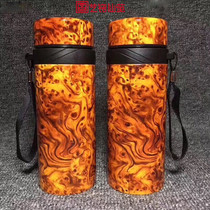 Taihang Cliff Park water cup wooden mug cup tea cup health care solid wood healthcare on-board teapot portable insulation