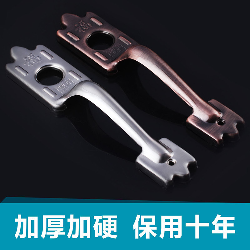 Ancient bronze door handle wooden door door stainless steel handle old door security door handle old door handle