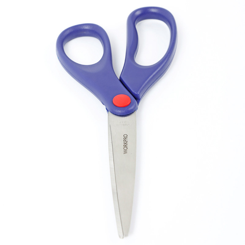 WANKEBAO W015001 FRIERTED OFFICE 문구 가위 종이 SCARFE SWORD HOUSE ART SCISSORS 학생 가위 대형