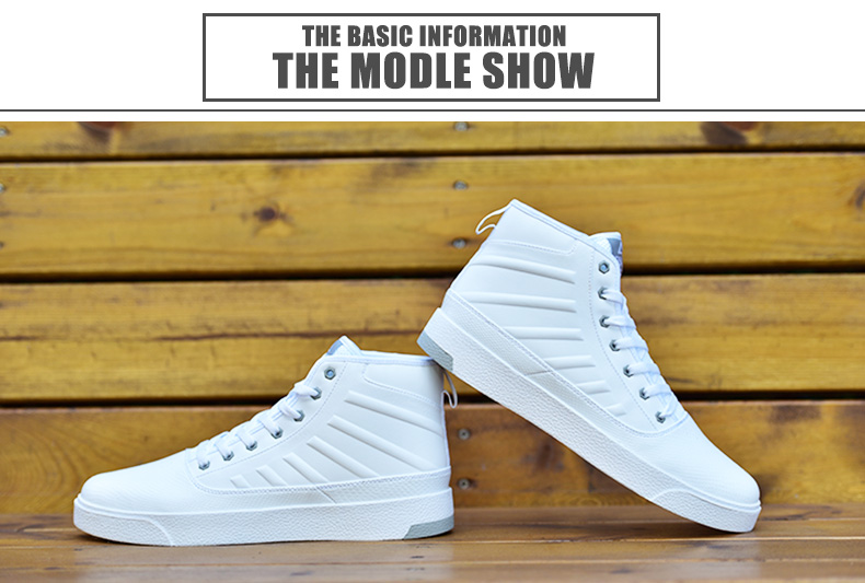 Giày mới mùa thu giày skate nam cao để giúp mang giày chống trượt thông thường giày thể thao cổ điển nam - Dép / giày thường các hãng giày sneaker nổi tiếng