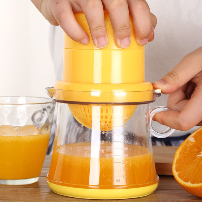 Manual juicing Household orange artifact Simple baby pressing lemon Multi-function manual press juicer