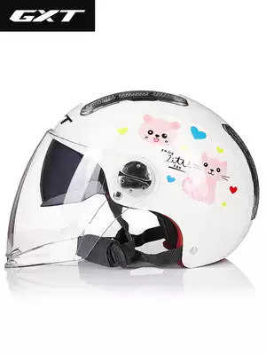 GXT electric car helmet spring summer locomotive male electric car female semi-Helmet helmet Helmet helmet Helmet helmet
