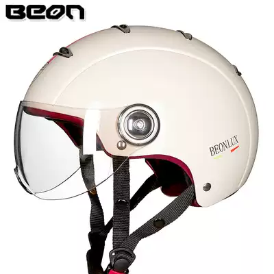 BEON summer male electric safety helmet ladies light personality cool Four Seasons half helmet safety head hat head Gray
