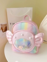 Школьный рюкзак для раннего возраста, сумка через плечо, детские дорожные блестки для ногтей для принцессы для выхода на улицу, коллекция 2023, надевается на плечо