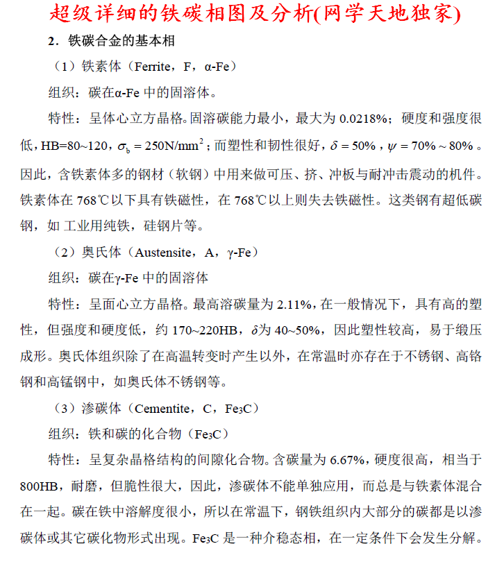 哈尔滨工业大学哈工大821材料科学与工程基础考研真题答案网学天地材料与化工考研-企业官网