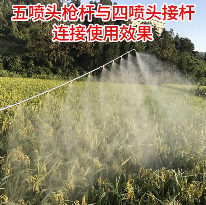 Agricultural nozzle pesticide spraying machine high-pressure atomization nozzle spray spray double nozzle spray rod extension sprayer