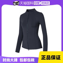 xexymix womens slim basic yoga jacket