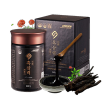(Self-operated) Bulaojian Korean ginseng 6-year-old root ginseng paste original black ginseng paste Korean red ginseng paste 240g