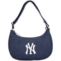 (Self-operated) MLB casual bag for men and women new armpit bag couple indigo fashion handbag 3ABQM014N