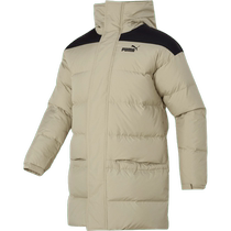 (Self-operated) Puma mens warm sportswear mid-length hooded down jacket jacket 625614