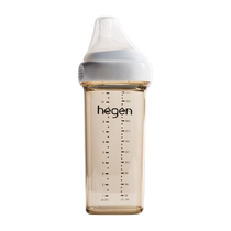 (Self-operated) Singapore hegen imported newborn bottle ppsu anti-fall and anti-flatulence 330ml baby pacifier