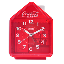 (Self-operated) SEIKO Japan Snooze Night Light Cuckoo Coca-Cola Co-branded Music Alarm Clock