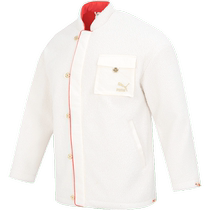 (Self-operated) Puma Plush Jacket for Men and Women New Years Warm Couple Chinese Style Cotton Clothes 621823